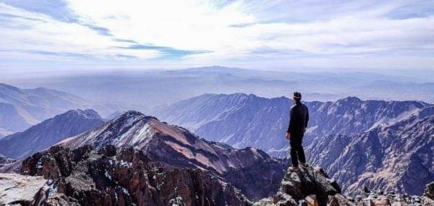 Hiking in the Atlas mountains